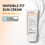 NIDA Invisible Fit Sun Cream for Face & Body